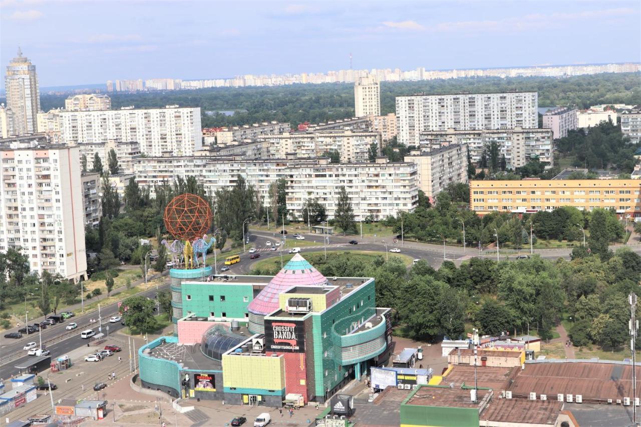 Элитные Апартаменты В Новом Доме На Оболони Kijów Zewnętrze zdjęcie